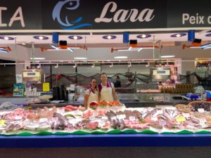Peixateria Lara Mercat de la Constitucio